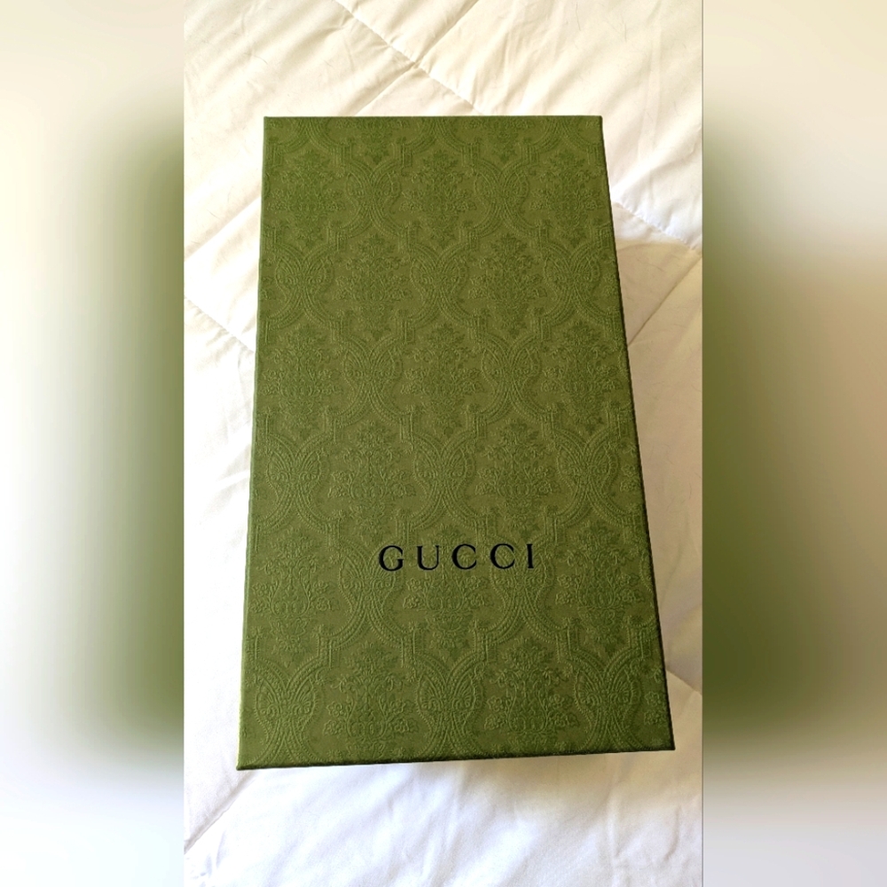 Authentic New Gucci Rhinestone Shoes Mesh Peach Sz 9